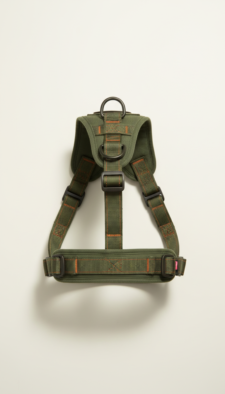 Moss Green Adventure Harness